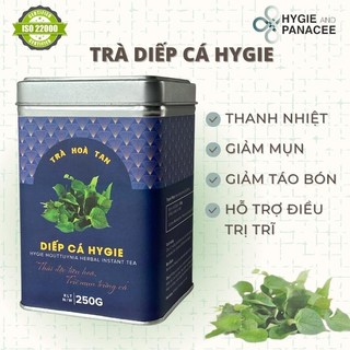 Trà diếp cá hòa tan thanh nhiệt giảm mụn detox cơ thể hygie &pancee
