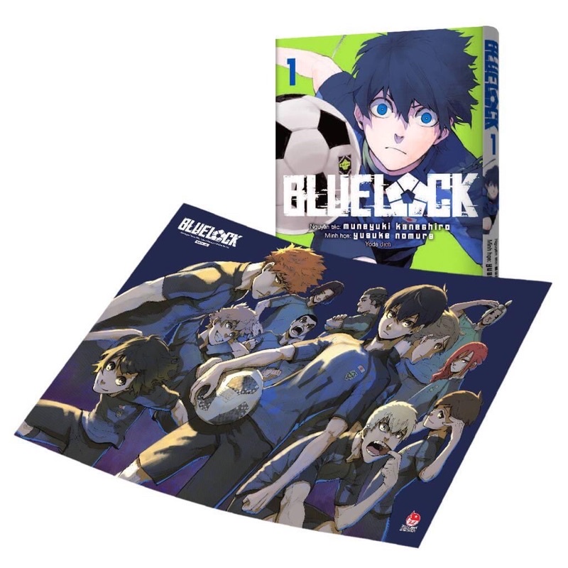 bluelock 1 kèm poster+ ống