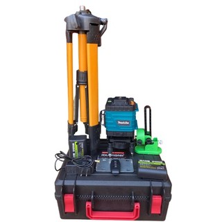  Máy bắn cốt máy cân bằng laser MAKITA 12 tia xanh laze có điều khiển sạc chân đế máy hộp nhựa 