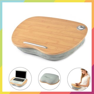 Bàn kê gỗ cho Macbook làm việc trên giường 30x40cm 🔝