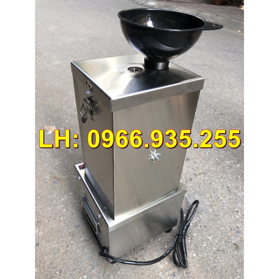 Máy bóc vỏ lạc inox năng suất 50kg/h