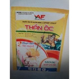 Thuốc diệt ốc sên dạng bột hòa nước phun THẦN ỐC gói 18gram