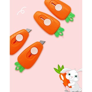 Dao Rọc Giấy Hình Củ Cà Rốt Mini Dễ Thương