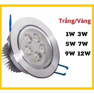 Đèn led mắt ếch âm trần 1w, 3w, 5w, 7w