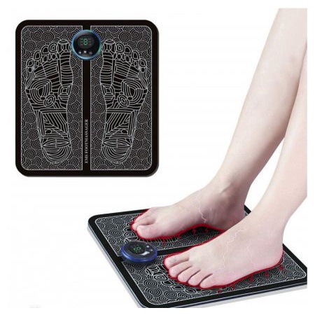 Thảm Matxa chân điện rung EMS - Máy Massage bấm huyệt bàn chân nhập
