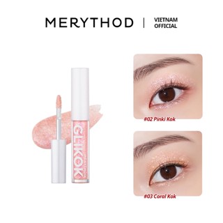 [MERYTHOD] Nhũ trang điểm mắt lấp lánh dạng lỏng Glikok Liquid Eye Glitter 2g