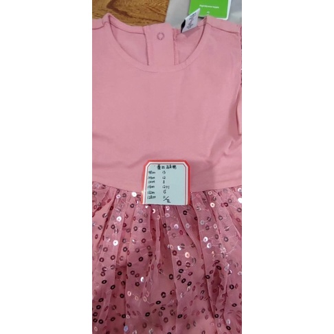 Váy Disney hồng bé gái