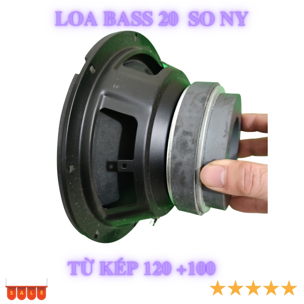 Củ loa bass 20 Sony từ kép công suất 250w côn 38 hàng chất lượng - 1 chiếc