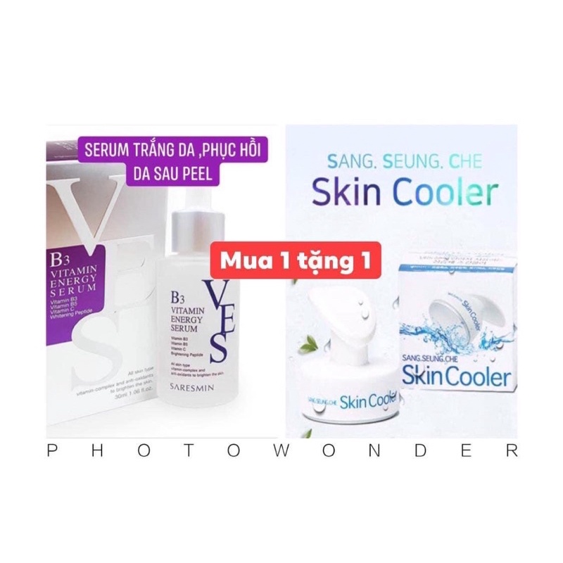 Serum B3 VES dưỡng trắng và phục hồi da sau peel 35ml Hàn Quốc (Date 2025)