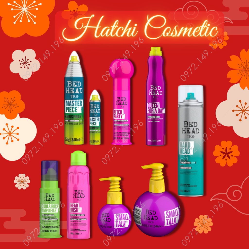 [Mã COSBAUH3 giảm 8% đơn 300K] Bộ Sản Phẩm Tạo Kiểu Tóc TIGI BED HEAD | Bộ Sưu Tập Mới Nhất