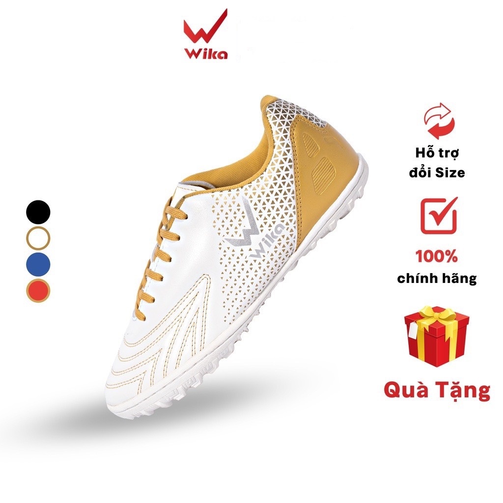 ( hãy chọn quà tặng thêm 0đ )Giày Đá Bóng Nam Wika Neo Plus Chính Hãng. Khâu Toàn Bộ Đế