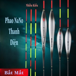 Phao Câu Đài Nano Thanh Diện , truyền tín hiệu nhanh , màu sắc tăm phao sơn Huỳnh Quang đậm nét dễ nhìn