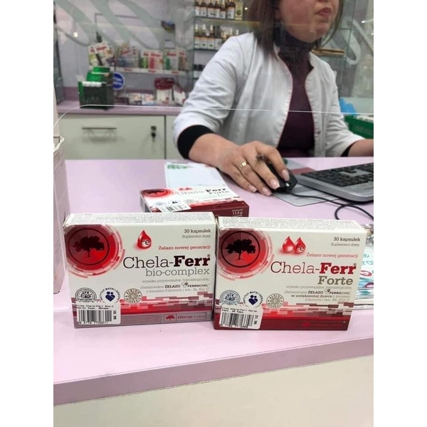 Chela - Ferr Sắt Hữu Cơ