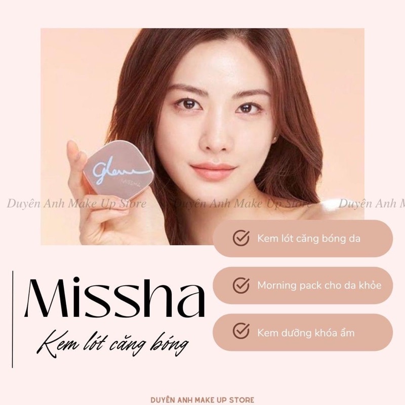 Kem lót dưỡng ẩm, căng bóng da MISSHA Glow Skin Balm Primer