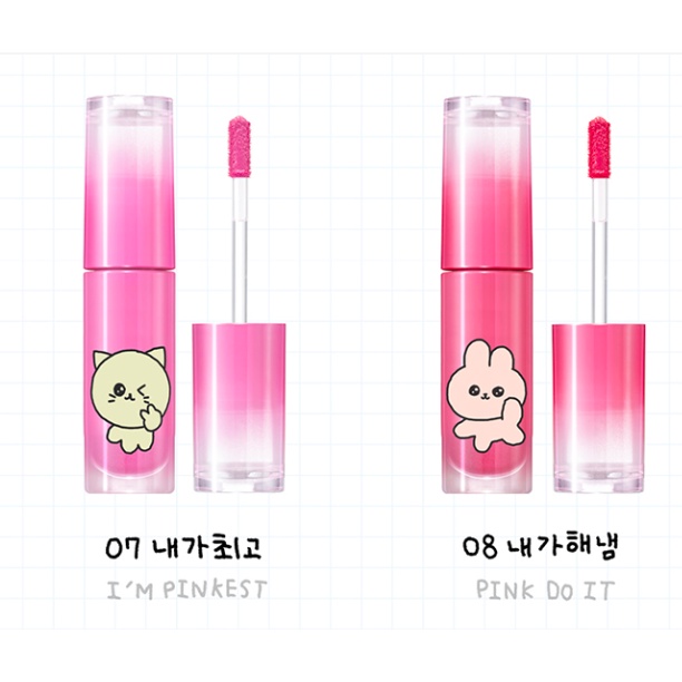 Son Peripera Ink Mood Gloy Tint MCM Mẹ Cá Mập Etude Dear Darling Tint