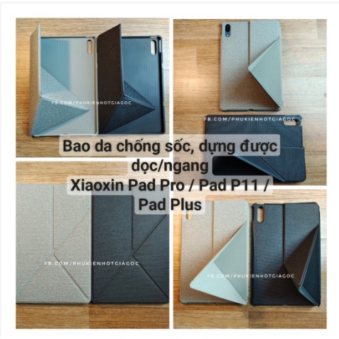 (Sẵn) Silicon / Bao da origami chống sốc , nam châm , dựng ngang dọc Lenovo Xiaoxin Pad Pro 2021 / 2020 / Pad P11 / Plus