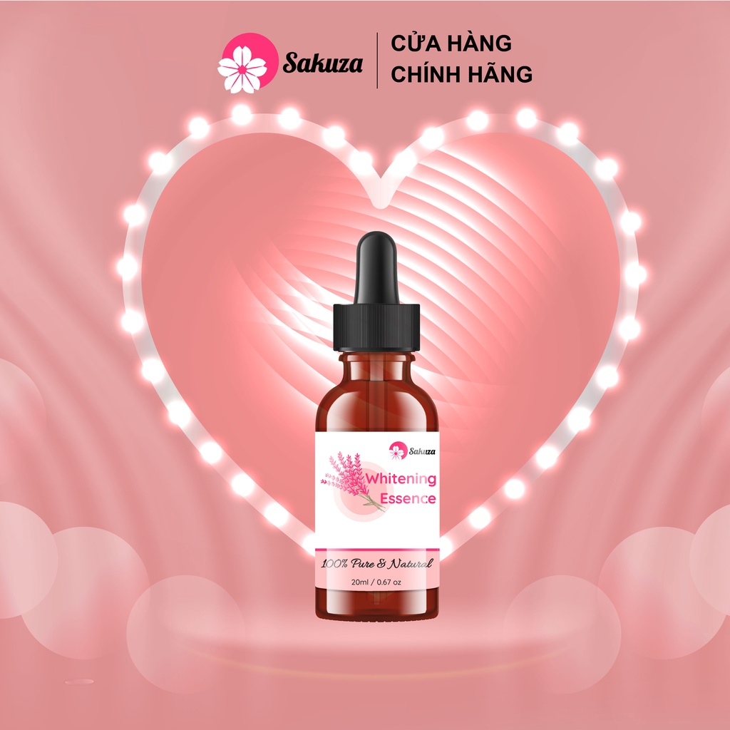Serum giảm thâm nách mụn mắt đầu gối môi mông mụn lưng Sakuza 20ml C1001