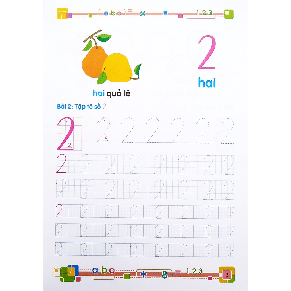 Sách_Tủ Sách Cho Bé Vào Lớp 1 - Bé Tập Tô Chữ Số - Dành Cho Bé 4-5 Tuổi