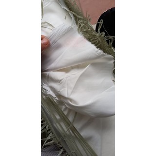 Vải thô trắng -Sale -xuất dư lót ga gối, may sơ mi, áo blouse, lót túi quần, túi áo, ví...