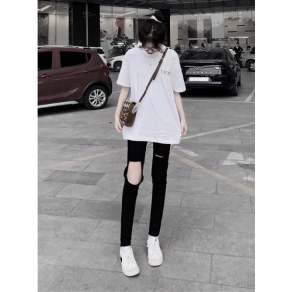 Quần ôm rách gối hot 2023. xem ảnh thật video giúp shop  hàng sẵn