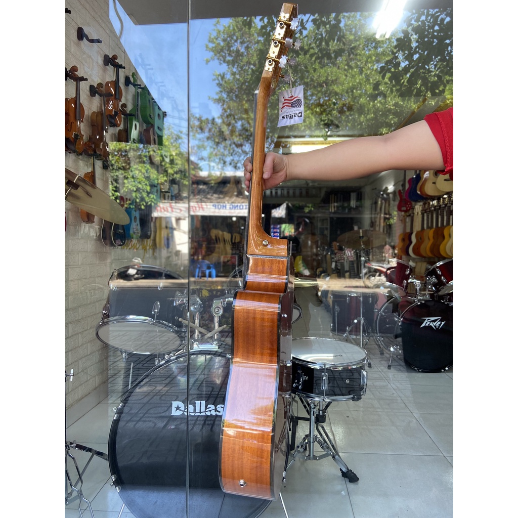 Đàn guitar classic Dallas DL-39CE chính hãng có EQ 7545