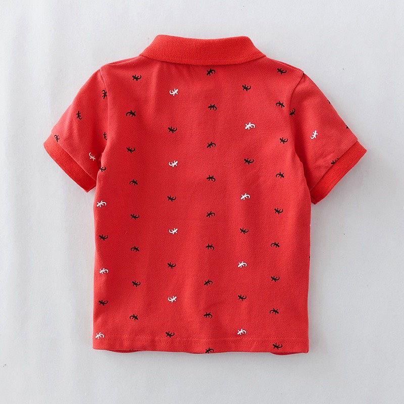 Áo Polo bé trai in thạch thùng cực xinh BAOBAO KIDS áo có cổ cho bé họa tiết ngộ nghĩnh