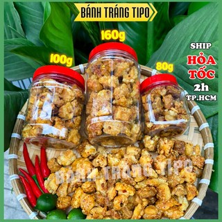 Tóp mỡ rim mắm tỏi - tốp mỡ cháy tỏi ớt nhà làm - giòn - ngon - sạch | bánh tráng tipo