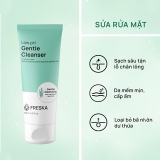[DATE 1.2027] Freska Sữa rửa mặt Low pH Gentle Cleanser 150ml