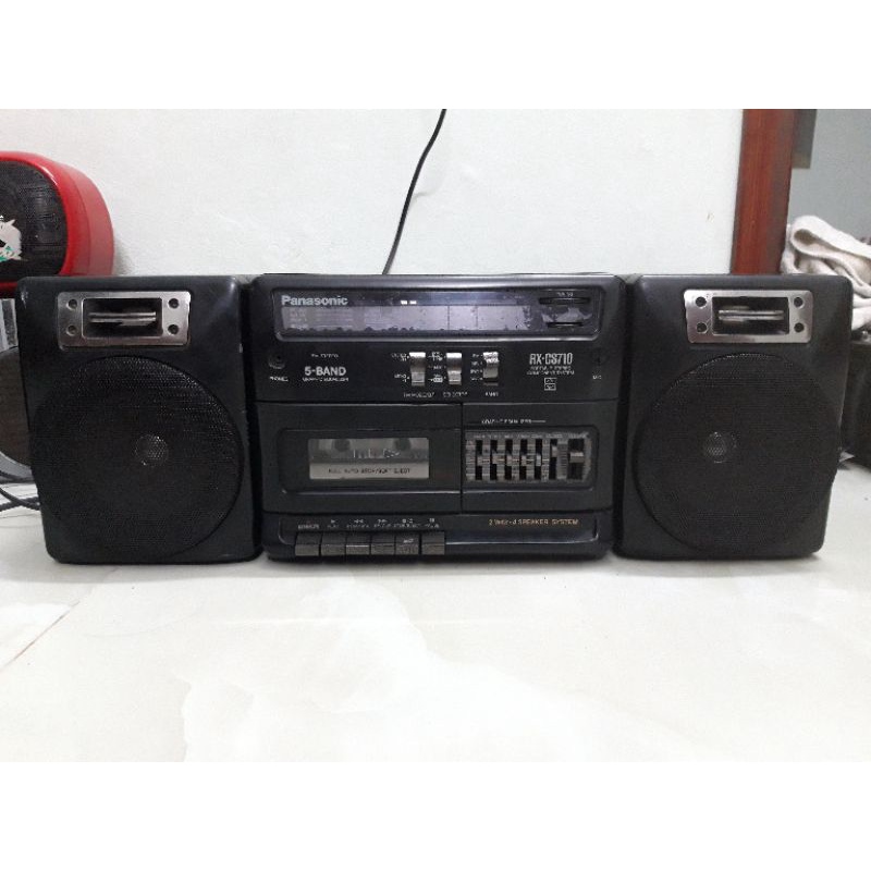đài radio cassette panasonic rx - cs 710