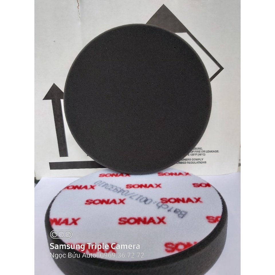 Bảng Phớt đánh bóng  6inch- Sonax Polish Black