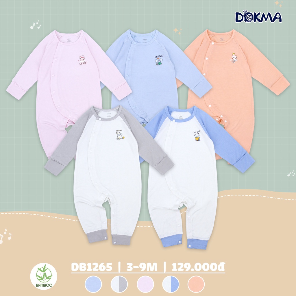🌶 🌶 🌶 Body cho bé  DOKMA DB1265