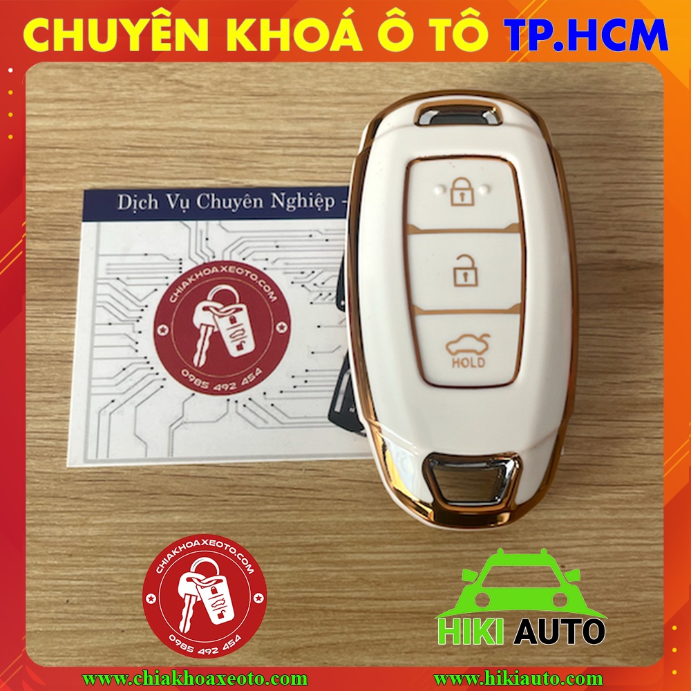Ốp chìa khoá Hyundai Accent SantaFe Kona bằng TPU bảo vệ chìa khoá nhìn sang trọng phong cách thời trang mới