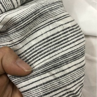 Vải linen kẻ