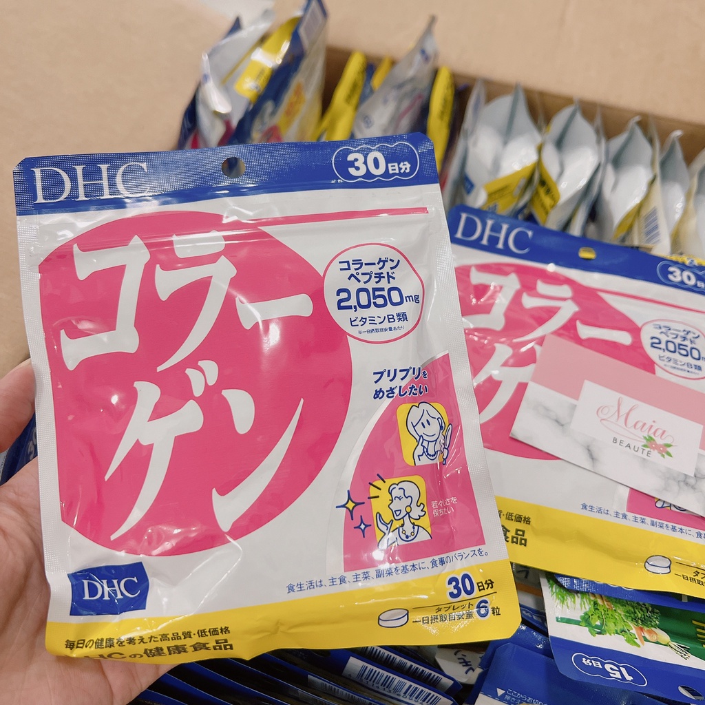 Viên uống Collagen DHC giúp làm đẹp da, chống lão hóa