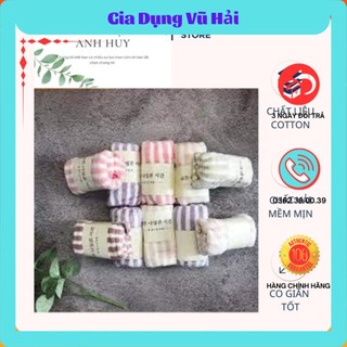 Khăn mặt xuất hàn mềm mịn, mượt nhiều màu
