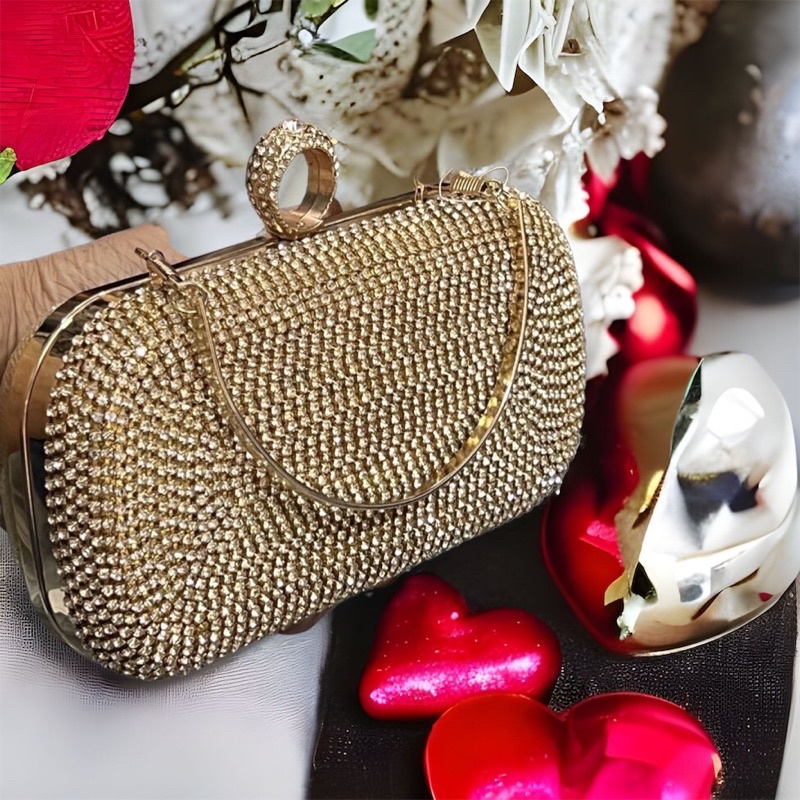 Túi Đầm Đeo Vai Hàng Cao Cấp Túi Đựng Vừa Điện THoại Lớn Thích Hợp Mang Đi Tiệc Đi Chơi Làm Quà Tặng Cao Cấp