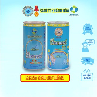 [Mua 10 lon tặng 1 lon] Nước Yến sào Khánh Hòa Sanest Trẻ em