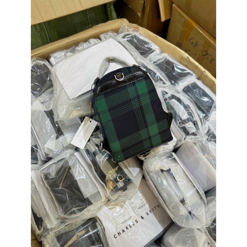 Balo nữ, balo mini bò sữa chất siêu đẹp, size 18 đeo chéo, đeo balo