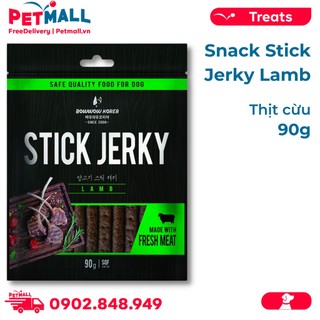 Treats Stick Jerky Lamb 90g - Thịt Cừu Petmall