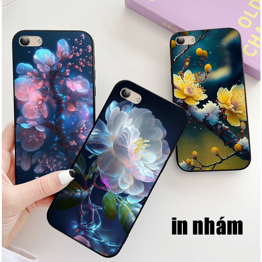 Ốp lưng vivo vivo y53 / vivo y55 2015 / vivo x9 / vivo y71 in nhám hình hoa cỏ