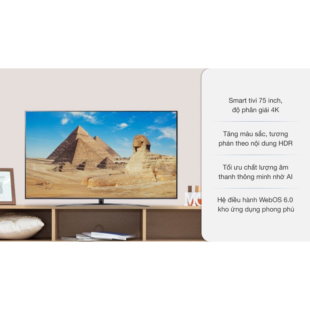 Smart Tivi LG 4K 75 inch 75UP7800PTB 2021 - Indonesia - dienmaytonkho.com