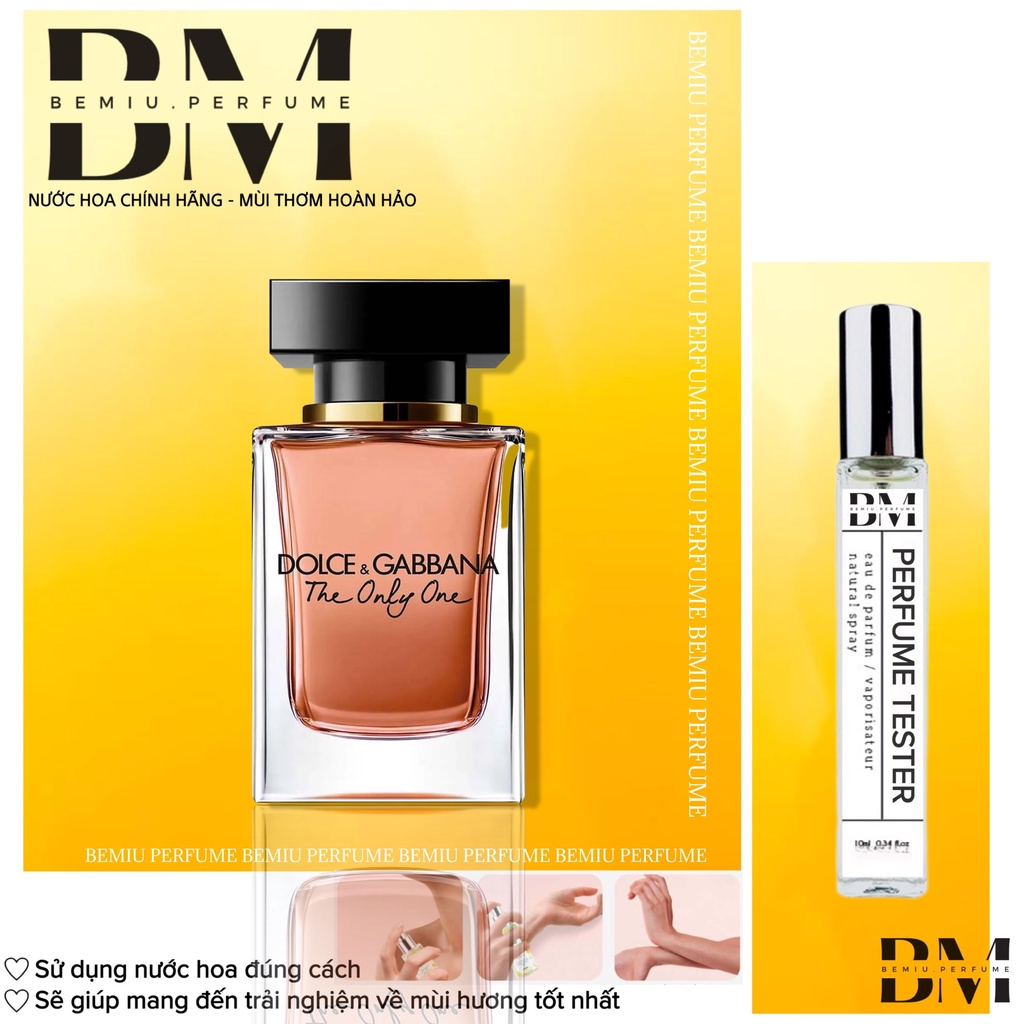 Nước hoa Dolce Gabbana The Only One Eau de Parfum 𝗕𝗲𝗺𝗶𝘂𝘀𝘁𝗼𝗿𝗲𝗽𝗲𝗿𝗳𝘂𝗺𝗲