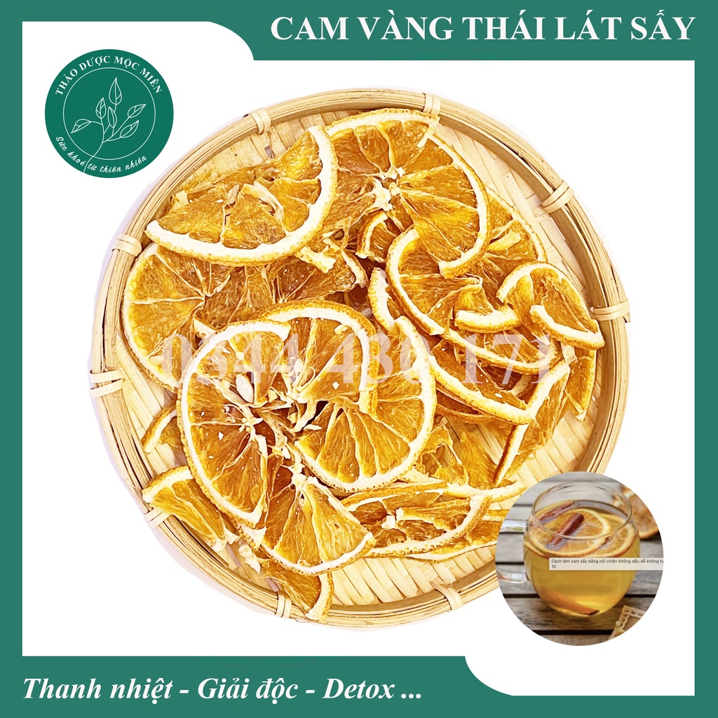 ✅ CAM VÀNG THÁI LÁT sấy khô thơm ngon 500-1000 gram - Detox cơ thể