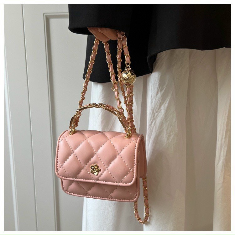 Túi đeo chéo - Túi đeo vai  KHÓA BÔNG CHỜ NEO KÈM Dây xích THỜI TRANG SIÊU HÓT