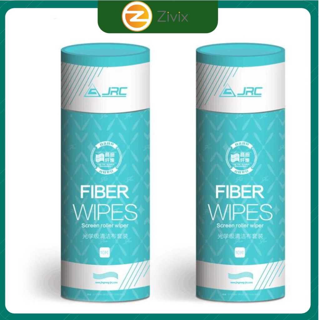 Hộp 10 Khăn Vệ Sinh Máy Ảnh Máy Tính Và Thiết Bị Công Nghệ JRC