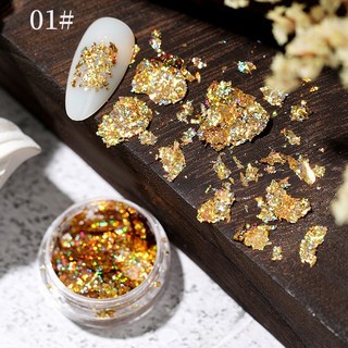 hủ giấy nhôm mỏng manh trang trí móng