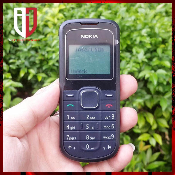 Điện thoại cục gạch pin trâu nokia cổ 1202 Zin chính hãng điện thoại phổ thông bàn phím số cho người già
