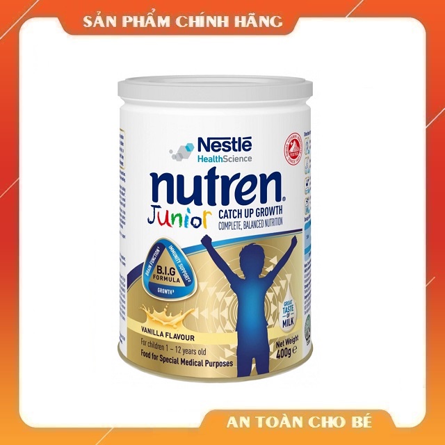 [ Chính hãng] Sữa Nutren Junior 850g ( Mẫu Mới)