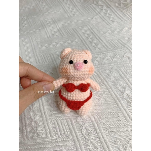 Bé heo mặc đồ tắm HandMade