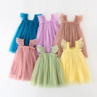 Váy đầm xòe cánh tiên cho bé 10 -26kg